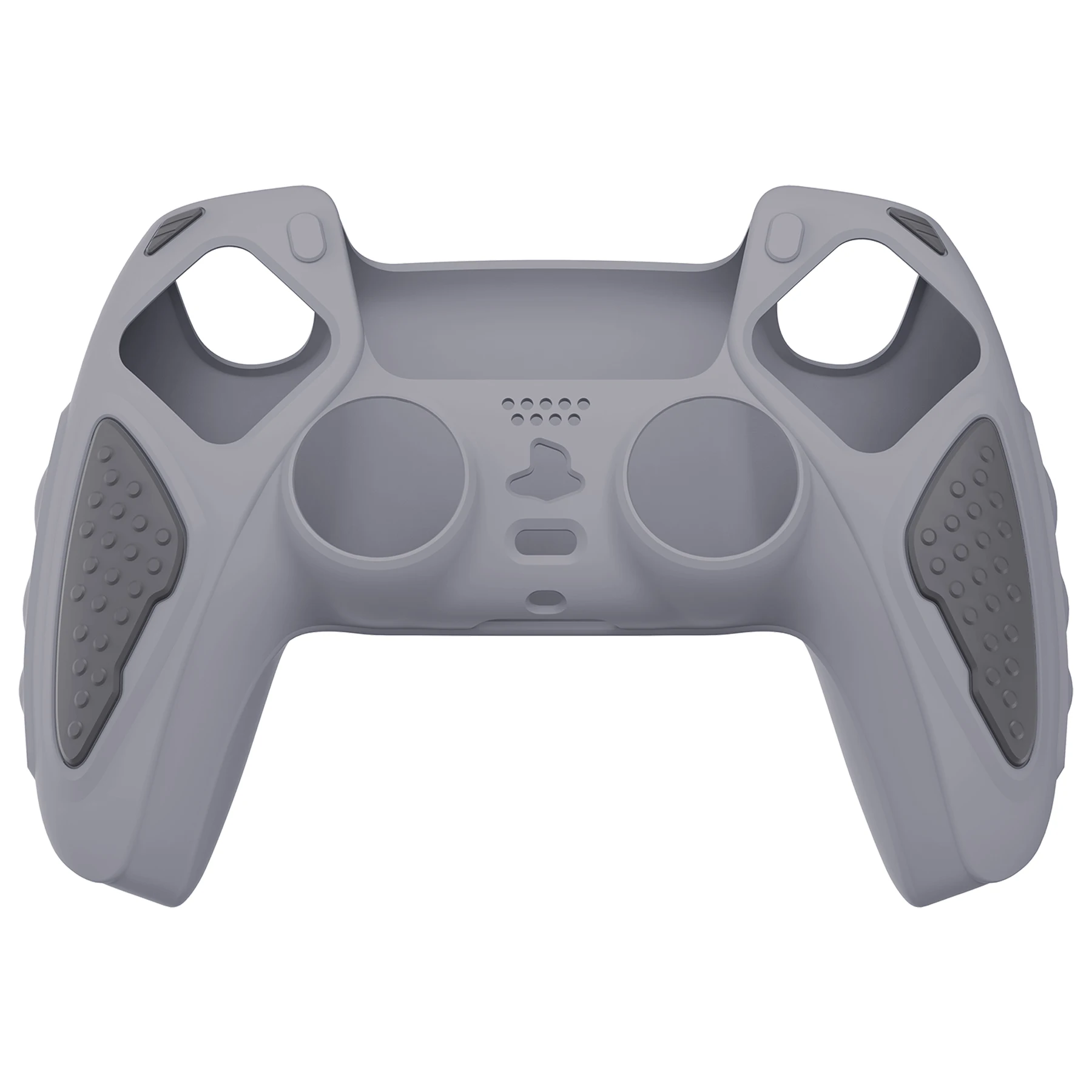 playvital Funda de Silicona para ps5 Mando Protector Antideslizante Carcasa  de Goma Tacto Suave para ps5 Control con Blanco Tapas de Joysticks para