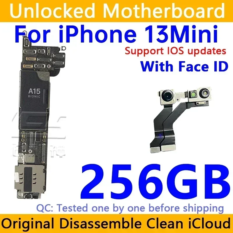 完璧なロック解除] Face ID ICloud フルチップロジックボードを