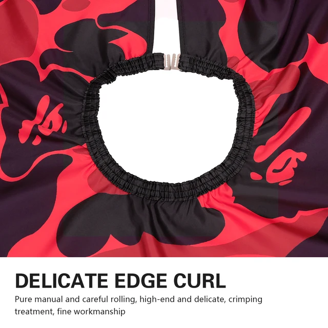 Anti static Waterproof Camouflage Aprons For Barber Hairdresser 5