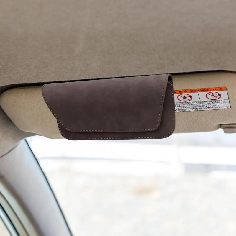 

Держатель для очков для автомобильного козырька, держатель для солнцезащитных очков, магнитный держатель для очков, держатель для карт, билетов, подставка, инструменты