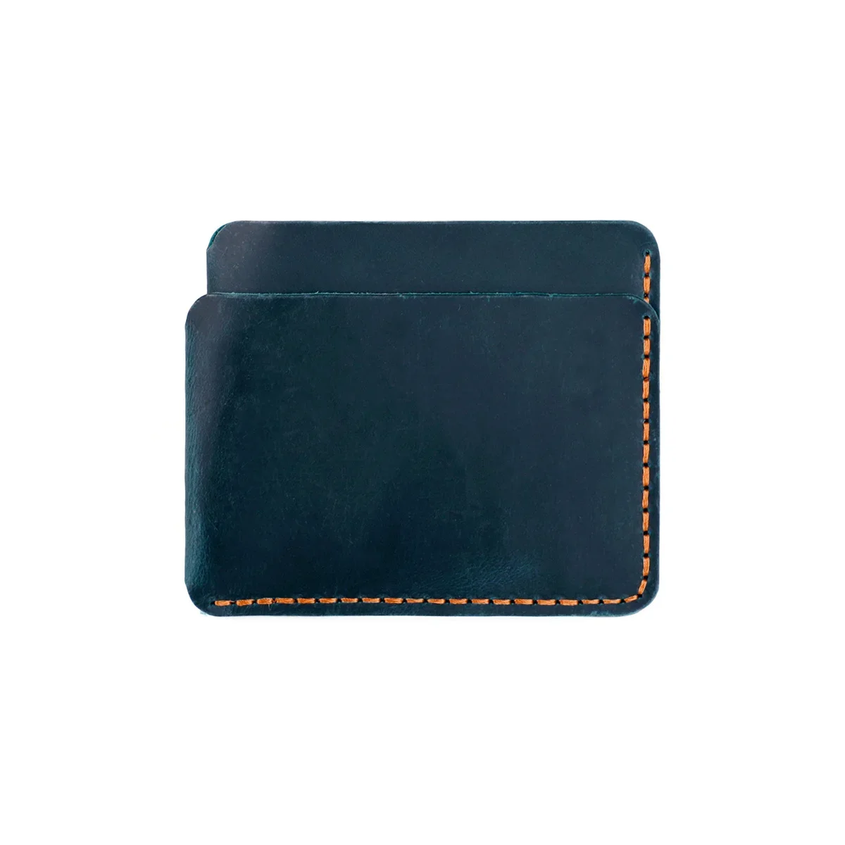 Slim 3 Pocket Leather Wallet Minimalist Crazy Horse Leather