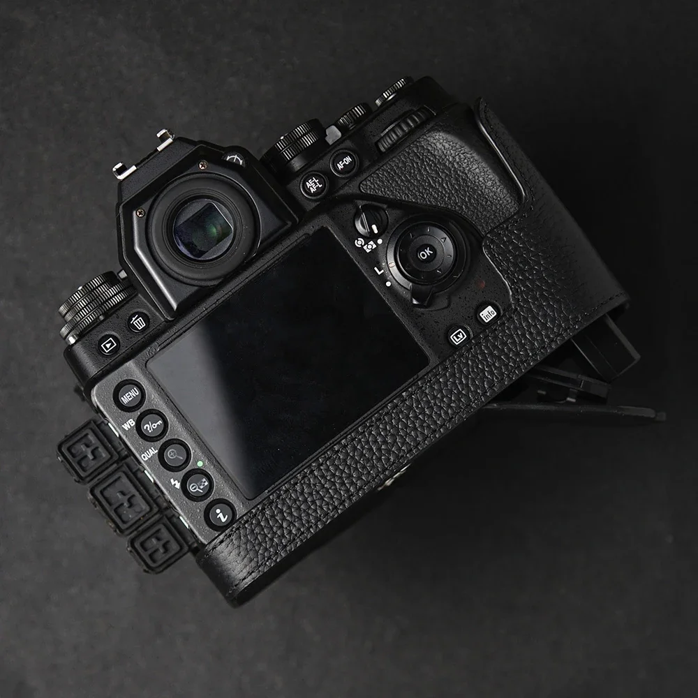 xbiez Custodia morbida in pelle PU per fotocamera, borsa da