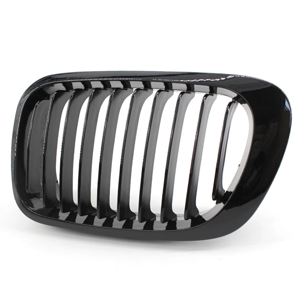 Matte Black ABS Front Kidney Grille for Car Exterior