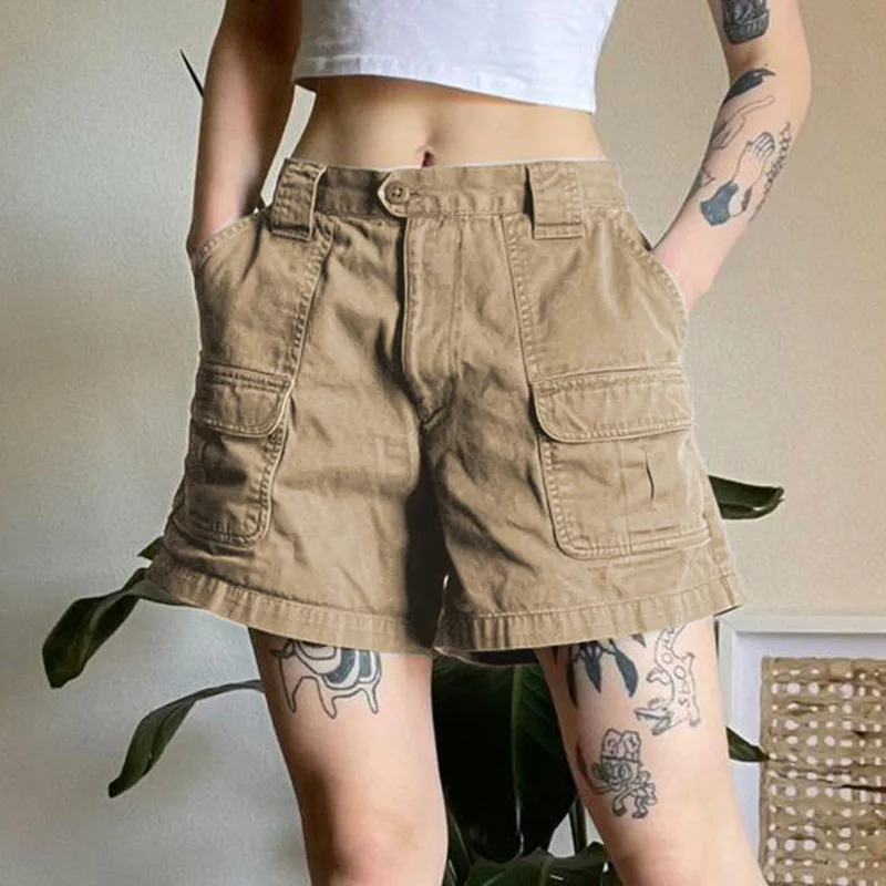 

Vintage Summer Y2K Cargo Shorts with Pockets for Vadim Womens Pants Woman Clothing Rebajas Y Envio Gratis Ropa Mujer