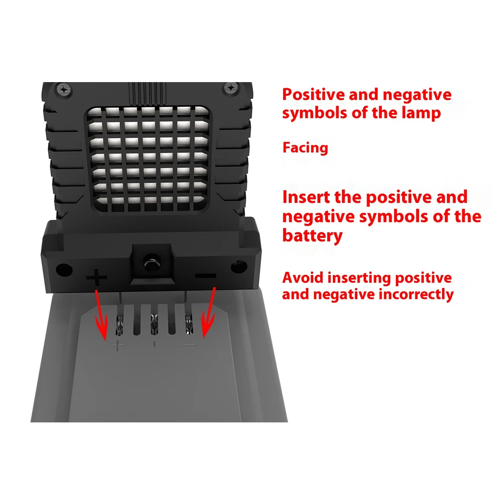 Ultra Bright Dual-Mode LED Work Light - 14W Power Tool Accessory