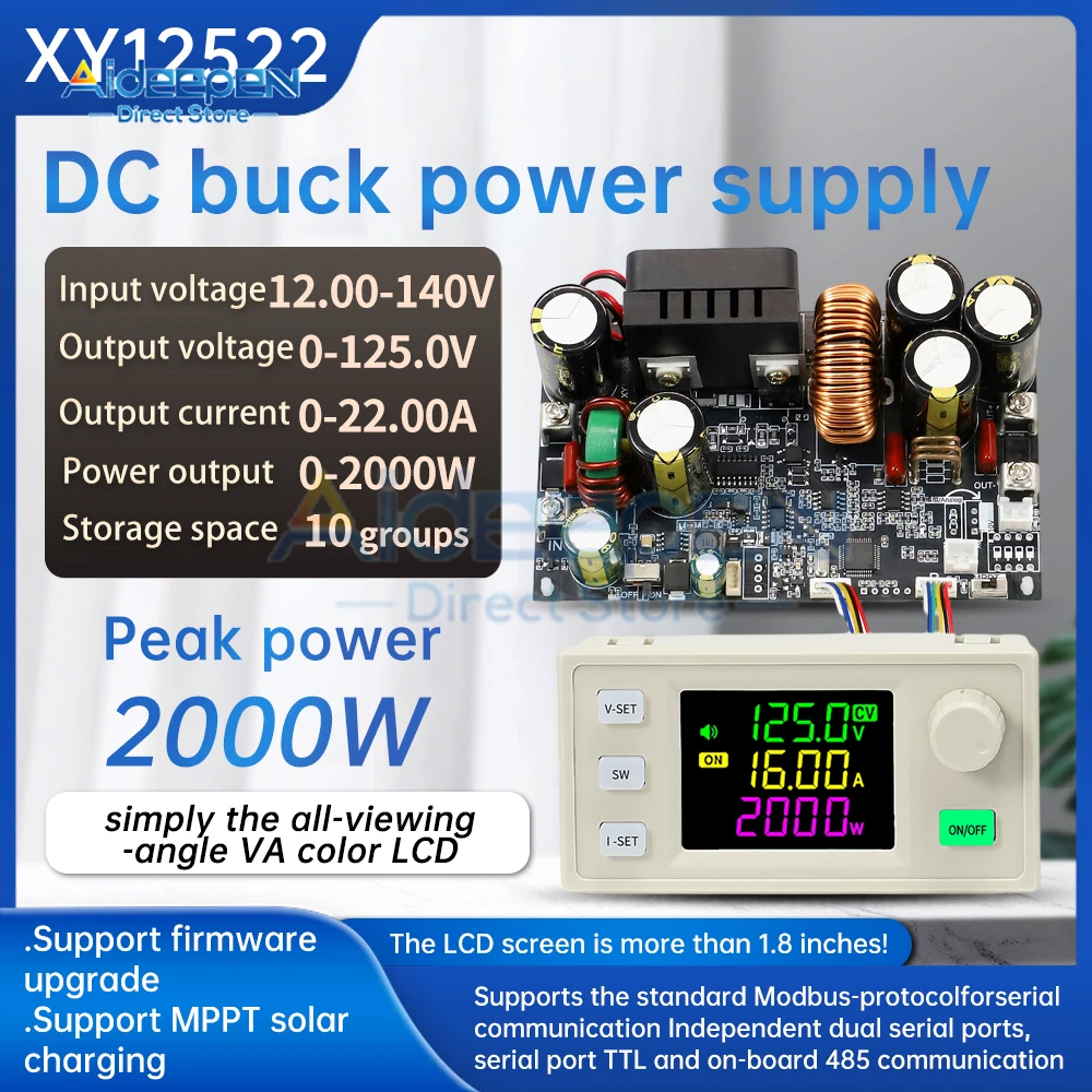 XY12522 DC Buck Converter CNC Adjustable Regulated Laboratory