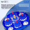 New Qiyi Clock Magnetic Puzzle Limited Edition Clock Magic Version Water Blue Coral Competition Dedicated  Column WCA 3