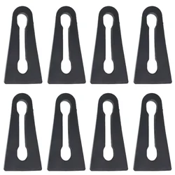 Enhanced Door Lock Damper Buffer Deadener Seal - Shock - Absorbing Damping Protector (8Pcs)