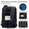 FENRUIEN 2022 Summer New Light Outdoor Travel Bag Multi-compartment Large-capacity Charging Waterproof 15.6-inch Laptop Bag 2