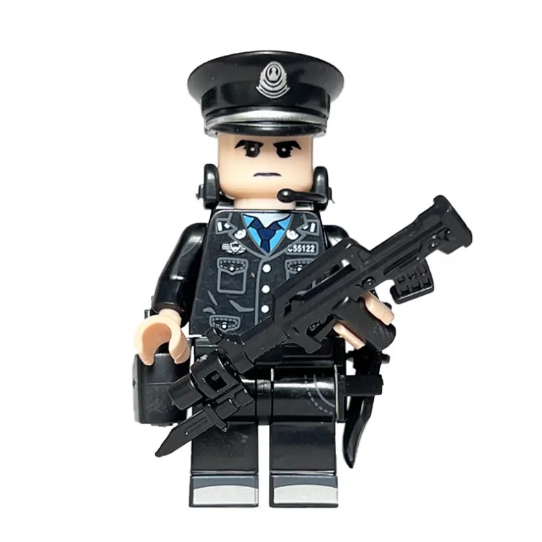 MOC-Bausteine, Spielzeug, humanoide Figuren, Spielzeug für Kinder, Geburtstagsgeschenke, Zeichentrickfiguren, kleines Geschenk für Jungen, Partygeschenke – Detail 10