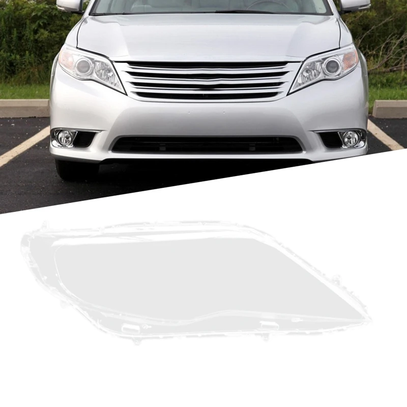 

Car Headlight Shell Lamp Shade Transparent Lens Cover Headlight Cover For TOYOTA AVALON 2011-2012