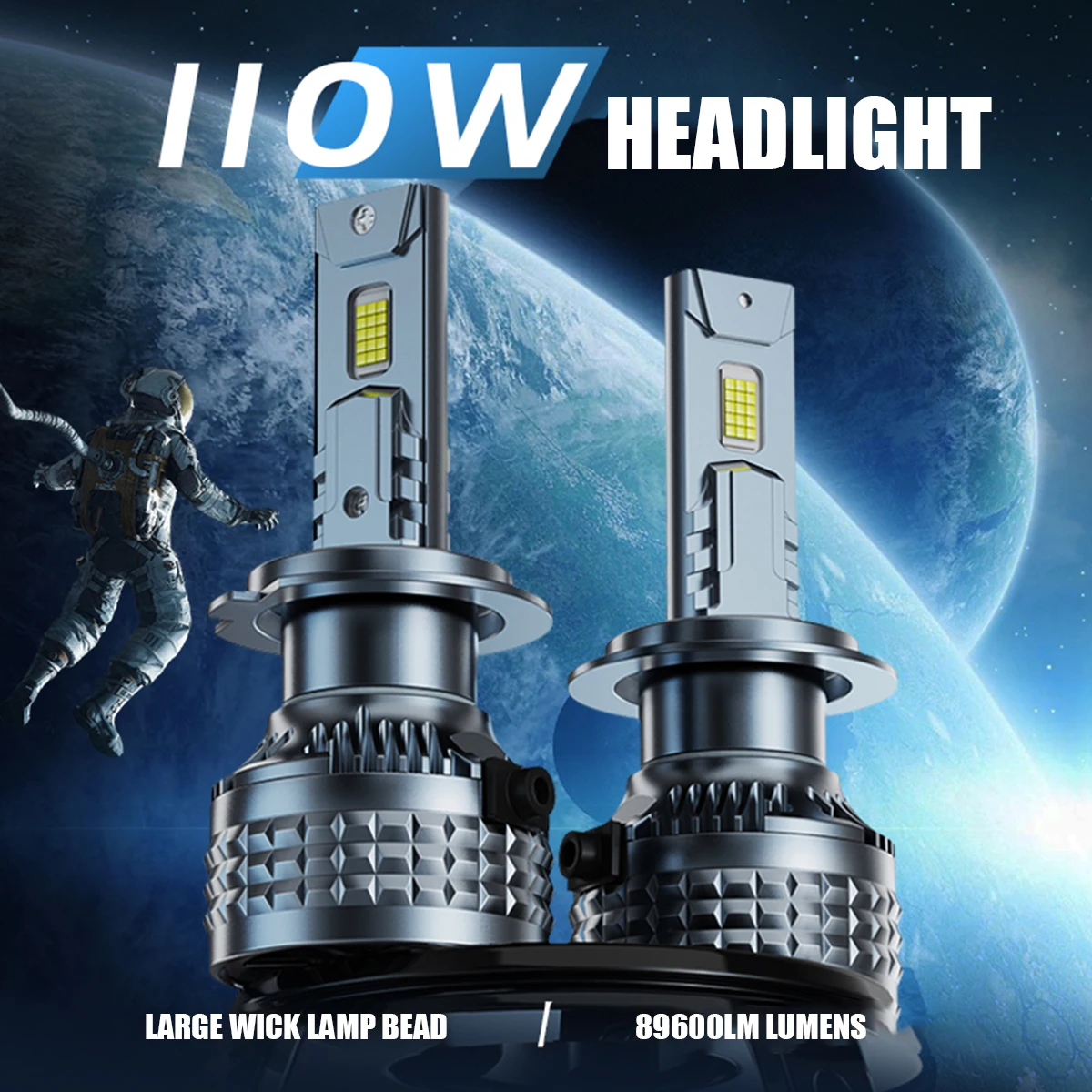 110W H7 Led Dualvision H4 H3 H1 H8 H11 H9 9005 HB3 LED Bulb F5 Plus Car Headlight Canbus 3570 CSP Auto Turbo 6000K White 12V 24V