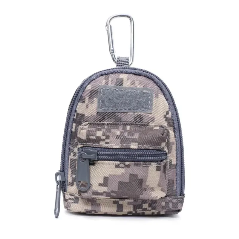 Tactical Wallet EDC Molle Pouch Portable Key Case Outdoor Sports Coin Purse Hunting Bag Zipper Pack Multifunctional