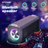 BlitzWolf BW-WA3 PRO 120W Wireless Speaker RGB Light Portable 16000mAh Bluetooth Speakers Hifi Sound Dual Diaphragm Deep Bass 3