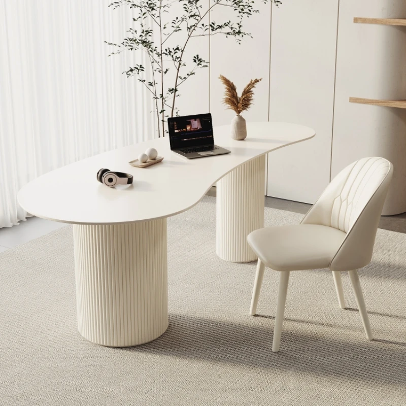 

Coffee Write Storage Makeup Work Desk Bench Corner Setup Executive Table Work Desk Supplies Bureau Meuble Home Furniture ZT