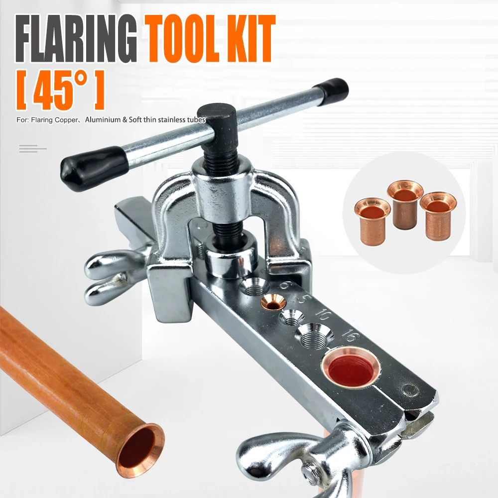 CopperTubeExpander45DegreeFlaringToolKitofCopperTubeExpander