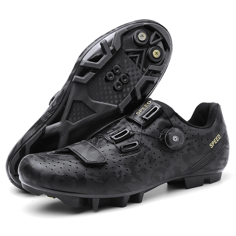 

MTB Cycling Shoes Men Outdoor Racing Bicycle Boots Road Dirt Bike Sneakers Black Mountain Speed Biking Sneakers Zapatillas mtb