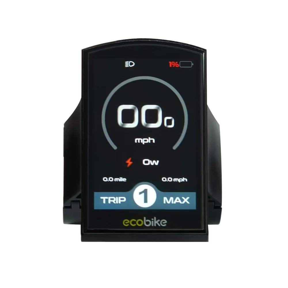 EBike KD986 LCD 컬러 디스플레이 화면 미터 5핀 속도 컨트롤러 패널 36V 48V 변환 키트 자전거 MTB 속도계