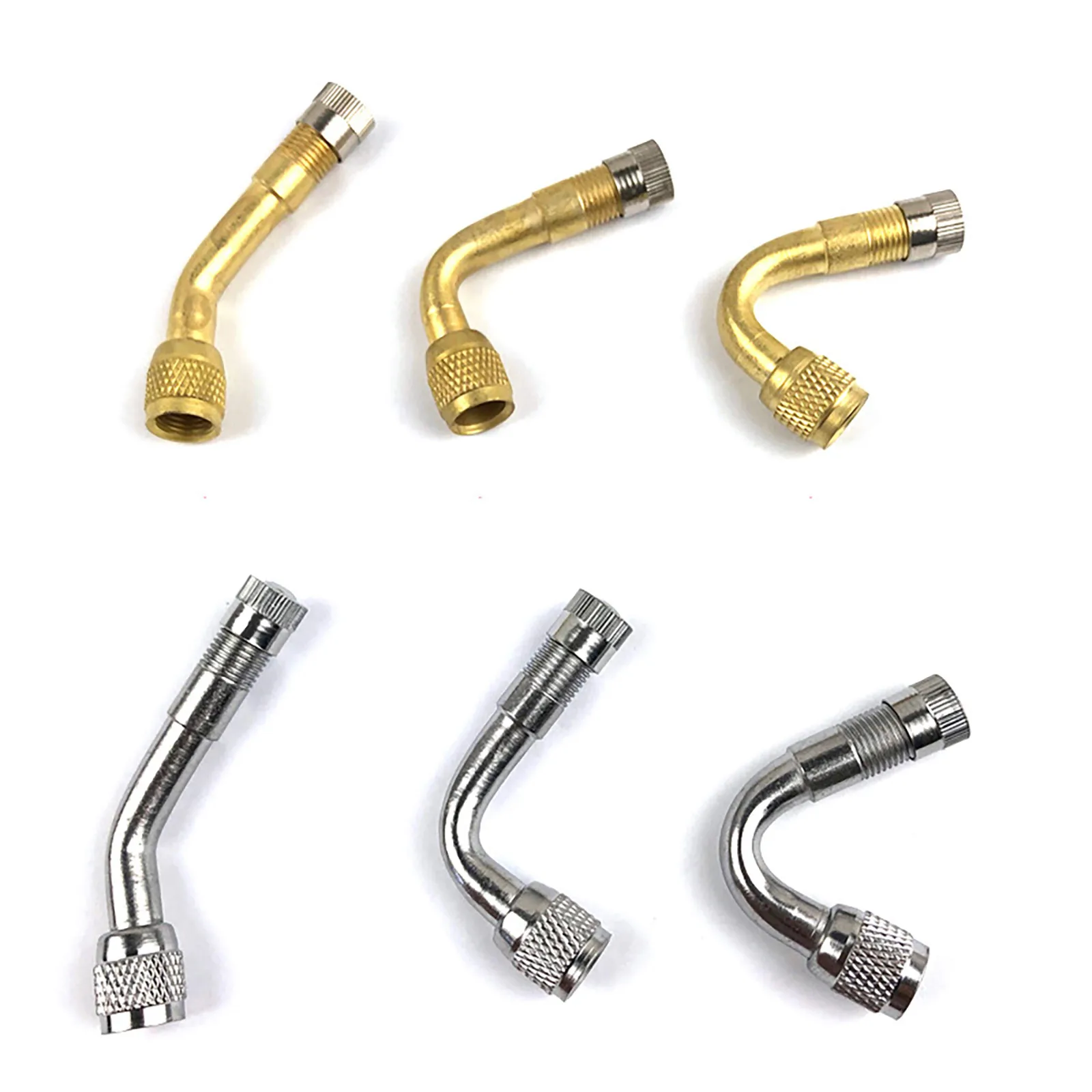 

Car Tyre Valves Inflation Extension Tube Multi Degree Angle Adapter Universal Motorcycle Bike Tyre Valve Connector Accessories