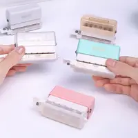 1PC Hot New Fit A4 A5 B5 Loose Leaf Paper 6 Holes Hole Puncher Planner Scrapbooking Paper Binding Standard Hole Punch Machine 2