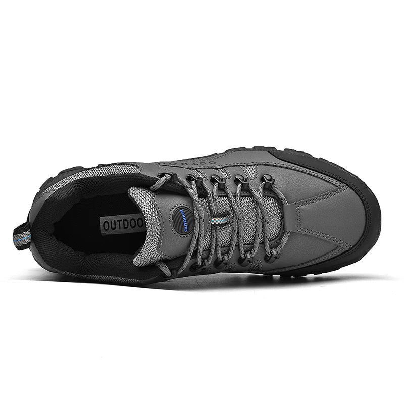 Men Outdoor Shoes Lace Up Sport Casual Camping Treking Hiking Boots Non-slip Sneakers Waterproof Mountain Shoes Size 38-49