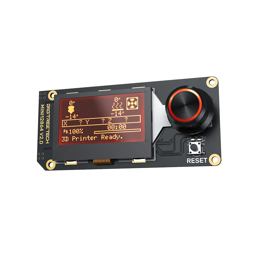 Bigtreetech Mini 12864 V2.0 Lcd Mini12864 Tela de Exibição 5v Voron 2.4 Suporte Marlin Skr V1.4 Turbo 3d Peças da Impressora Rampas 1.4 - Imagem 4