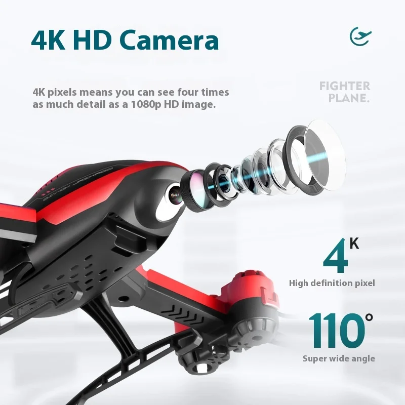 New V10 helicopter fall-resistant boy toy aircraft fixed altitude aerial photography four-axis remote control drone 5