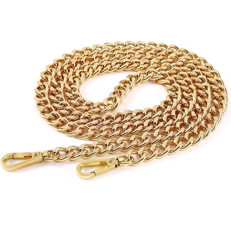 Aluminum Bag Chain – 120cm Detachable Metal Strap for DIY Handbag Craftsmanship