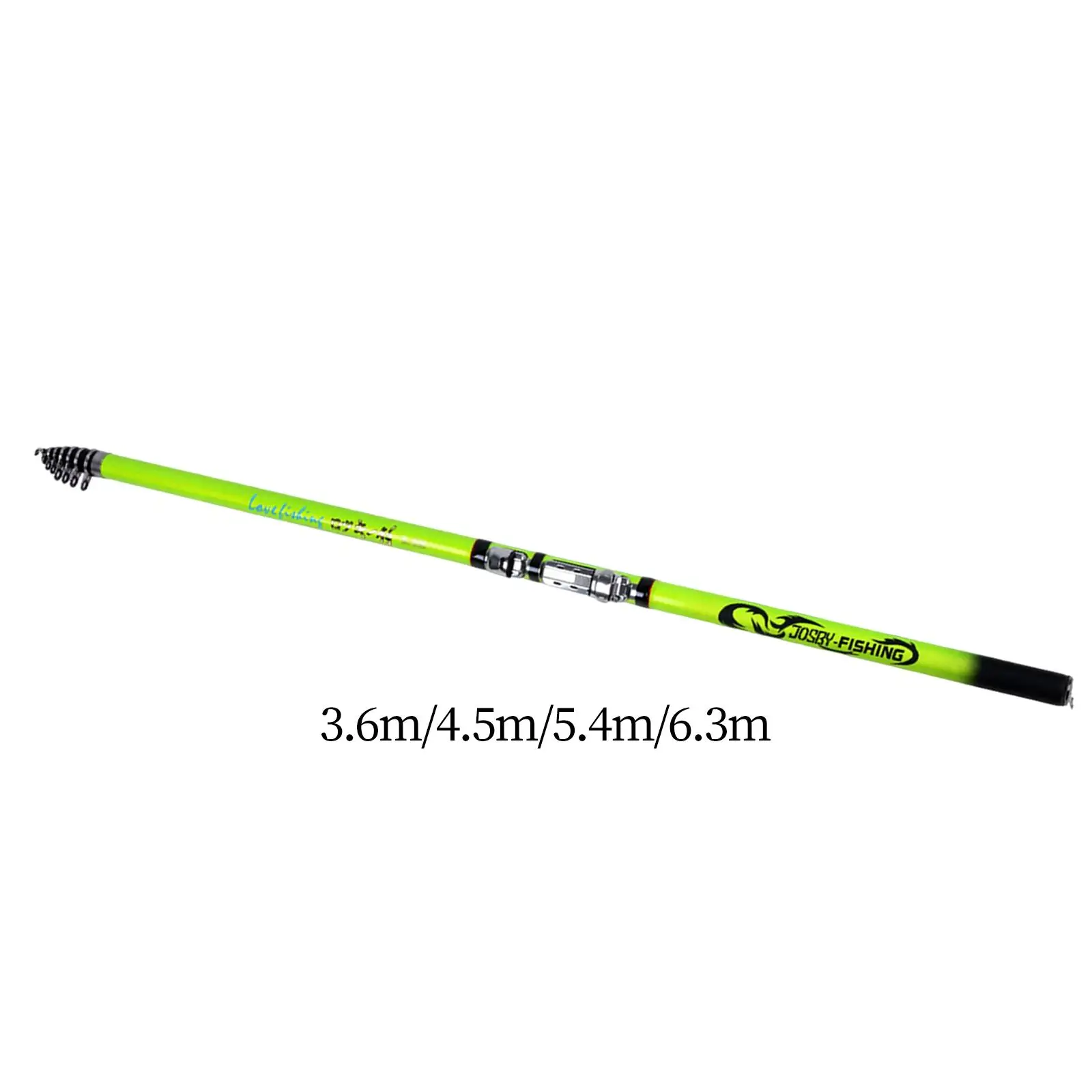 Portable Telescopic Fishing Rod Adjustable Surf Fishing Pole for Professional Wear Resistant
