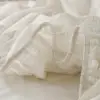 Healthy Sleep Silver Cotton Earthing ESD Fitted Sheet for queen king Bed, Include a 4.5m Local Grounding Cord 3