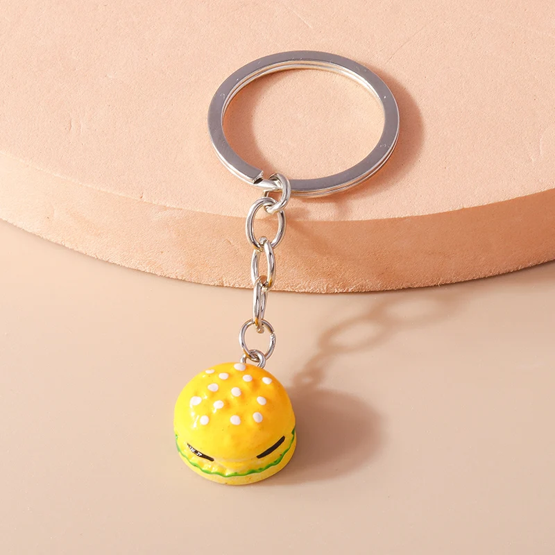Niedlicher Harz-Simulations-Schlüsselanhänger für Lebensmittel, Kekse, Schokolade, Schlüsselanhänger für Autoschlüsselhalter, Handtasche, Anhänger, DIY-Schmuck, Geschenke – Detail 5