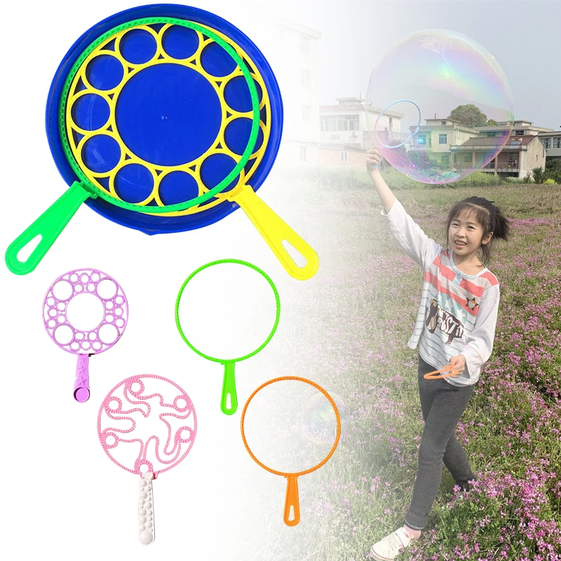 

A Set Bubble Machine Blowing Bubble Plate Soap For Children Funny Gift Big Dish Bubble Set Blower Maker Bubble Outdoor