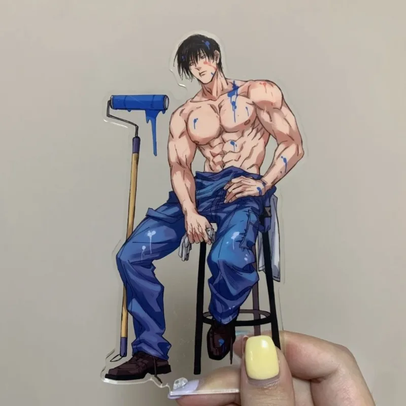 Акриловая подставка Fushiguro Toji Painter Series, аниме, настольный дисплей JJK, ぐろ とととじ じ, Мультяшные товары, декор комнаты, коллекция аксессуаров