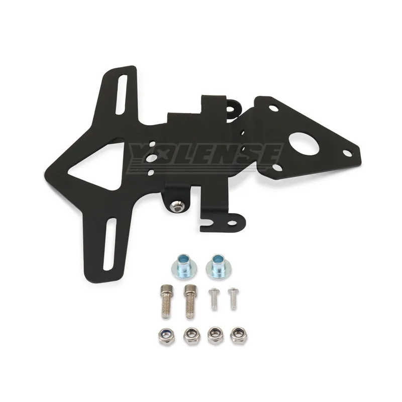 오토바이 액세서리 데이토나 660 2024 2025 2026용 후면 번호판 홀더 브래킷 마운트