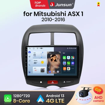 Junsun para Mitsubishi ASX 1 2010 - 2016 Radio de coche inalámbrico CarPlay Android Auto sistemas inteligentes No 2 din 2din DVD 1