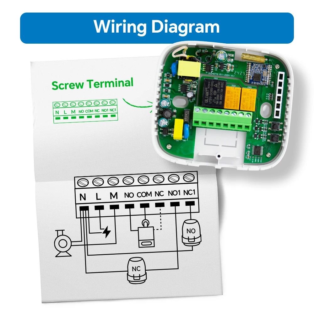 Smart Programmable Temperature Controller WiFi Wireless Thermostat for Gas Boile
