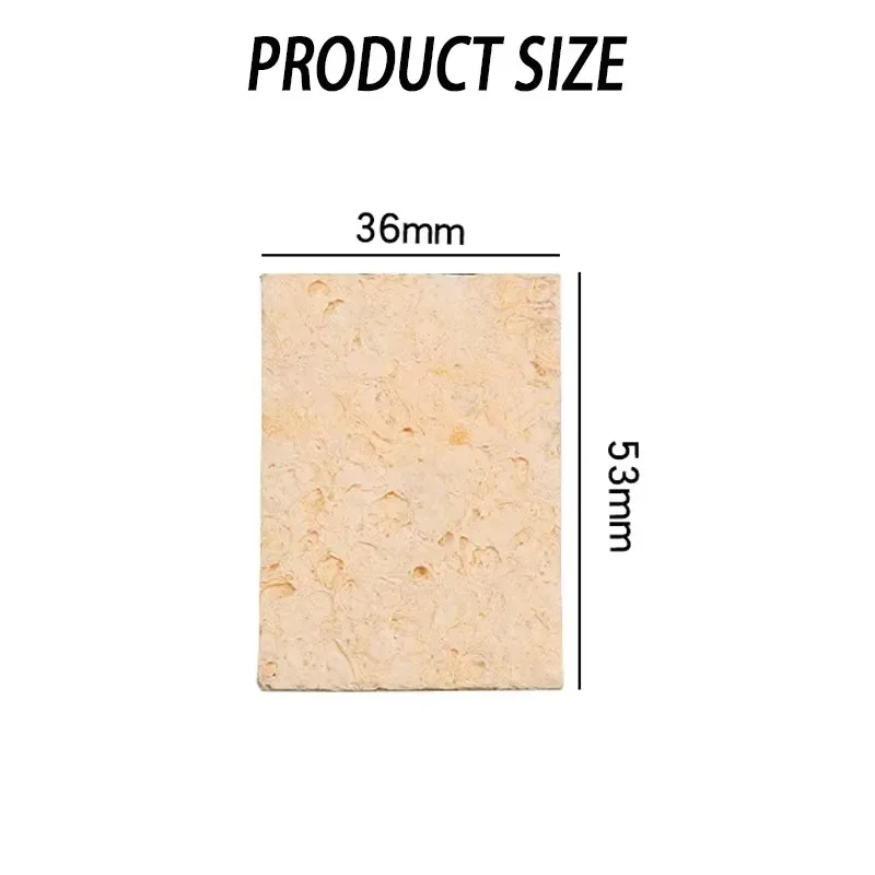 Soldering iron cleaning sponge cleaner for electric soldering iron cleaning tool for soldering tip