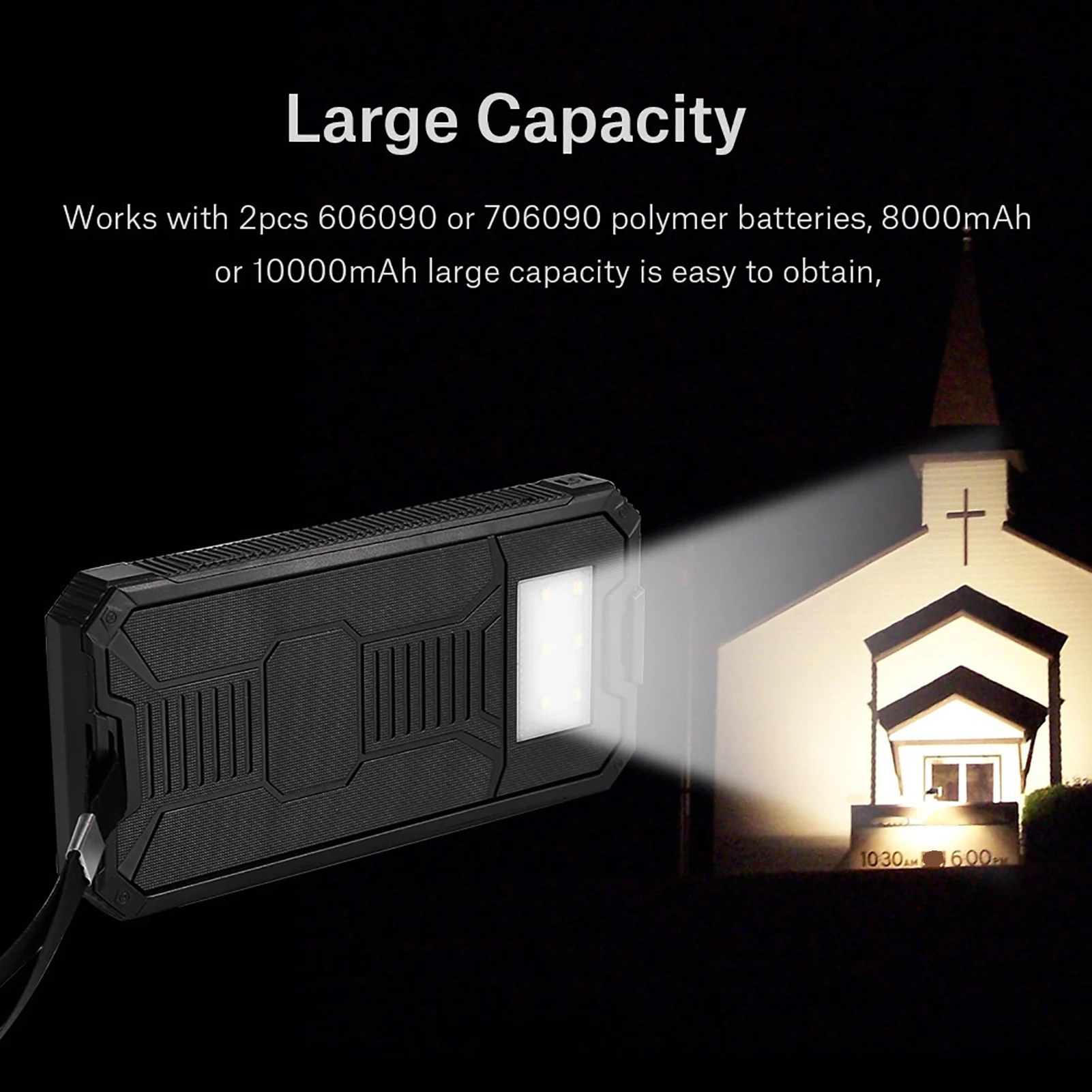 Mobile Power Bank Portable 20000mAh Fast Charging Dual USB Polar Mobile Power Bank Case DIY Kit mobile power bank