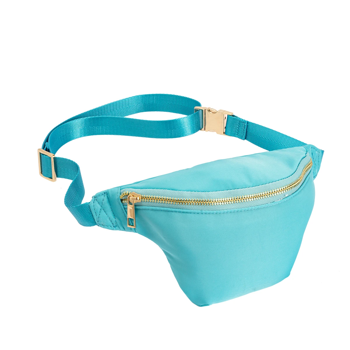 5PCS Large Capacity Nylon Personalized Fashion Waist Bag Women Waterproof Sports Belt Running Marathon Walking Fitness Bag