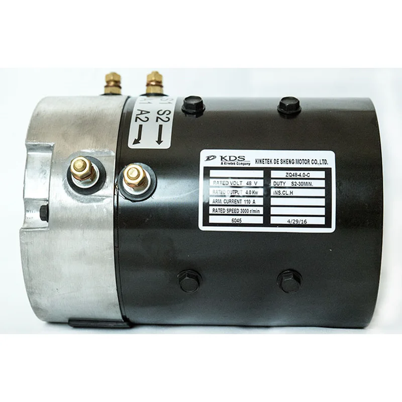 high torque high speed 48v 4000W KDS DC MOTOR for
