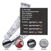 KEMALOCE Cycling Arm Warmer Compress Summer Running&Basketball UV Protection Ice Fabric White&Black Sports Arm Sleeve 2