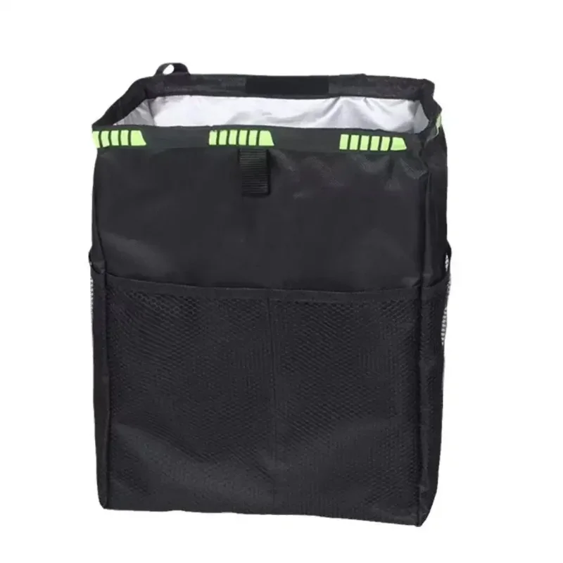 1 Pcs Car Waterproof Trash Bag Trash Can Garbage Waste Storage Bin Easy To Fold Large Capacity Can Receive Liquid