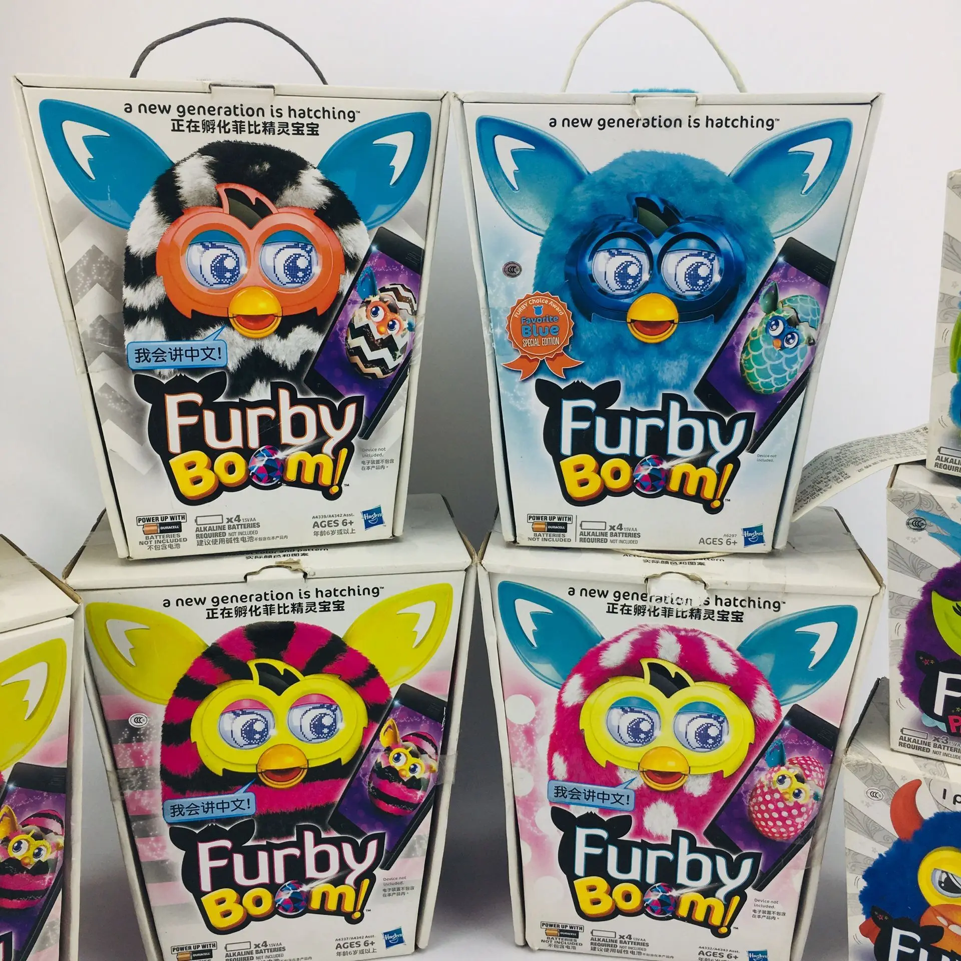 Original Furby Party Rockers Musical Soft Toy Electronic Pet Dolls Talking Interactive Toys Plush Stuffed Animal Kawaii Boy Toys 3