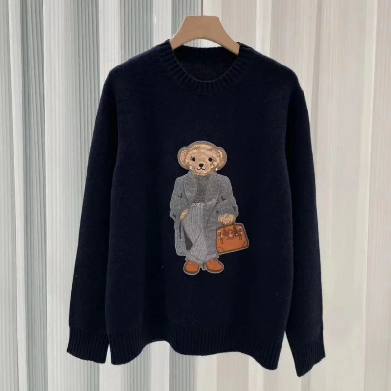Stylish Casual Loose Fit O-Neck Knit
