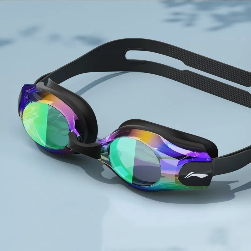 Anti-fog UV Protection Adjustable Waterproof Silicone Swim Glasses Men Women Anti-UV Swim Surfing Eyewear Beach Bathing Goggles
