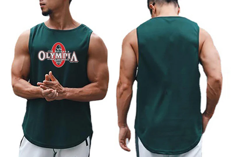 Mens Bodybuilding Gym Tank Tops Summer Fitness Clothing Mesh Quick Dry Loose Fit Sleeveless T Shirts Men Muscle Running Vest 4