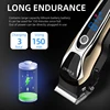 Kemei Professional Hair Clipper Rechargeable Trimmer Men Electric Cutter Hair Cutting Machine LCD Cordless Beard Trimmer KM-1990 5