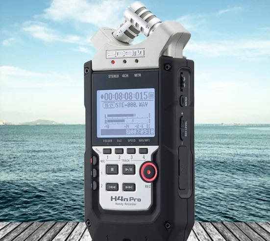 Zoom H4N Pro Registratore Digitale Portatile Strumento Musicale Registratore Vocale Sincronizzazione Slr Seriale