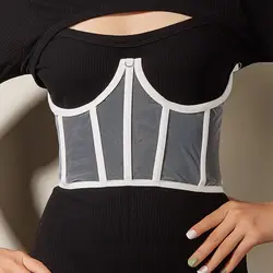 Dress Accessories Chain Bandage Wide Belt Waistcoat Slim Waist Belt Waist Corset Belts Women Waist Belt Tie Cummerbunds