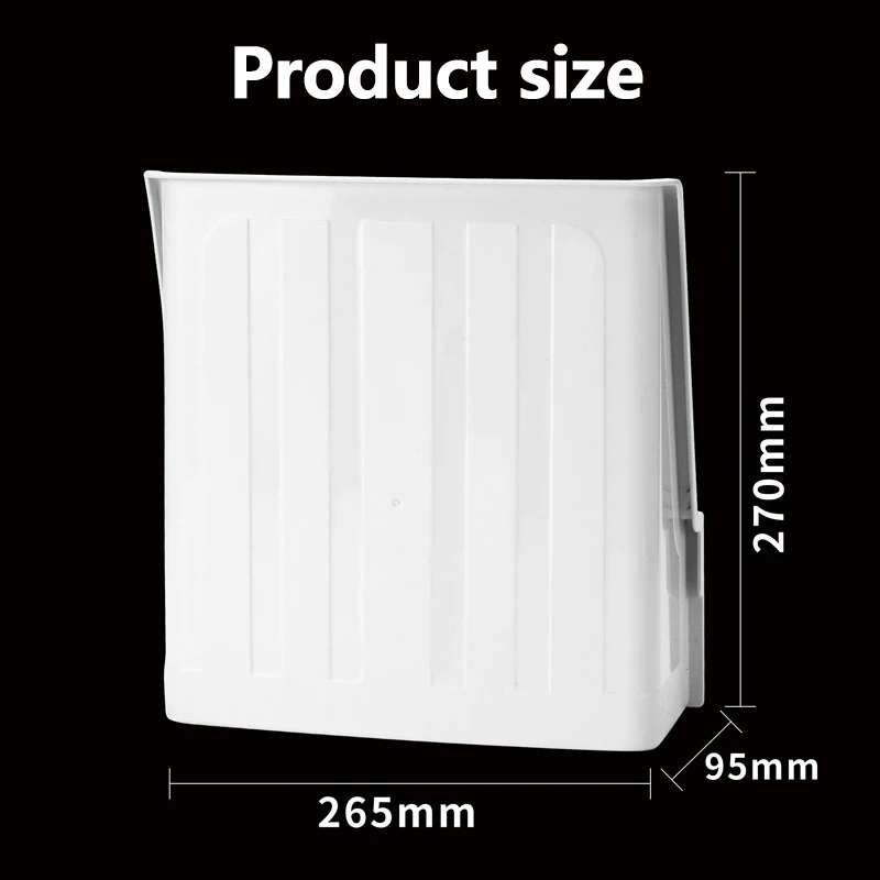 Protective Cover ABS Shield Wall Waterproof Rainproof IP Dome Camera Cover Outdoor Sunshade Monitor Camera Protection Case 1PC security camera cover